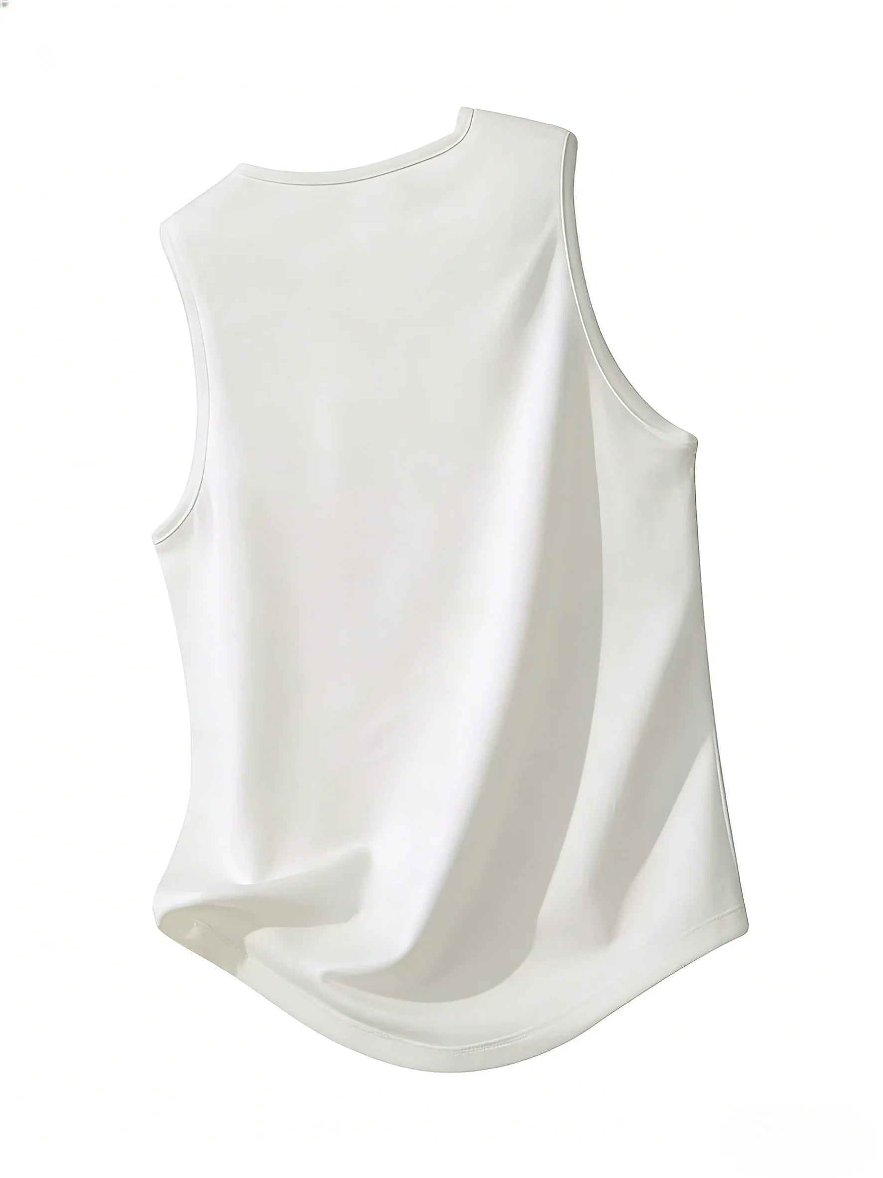 Mother Road 66 No. 1 Men's Large-Sized Loose-Fitting Sports V-Neck Shirt, Summer Breathable Quick-Drying Sleeveless T-Shirt