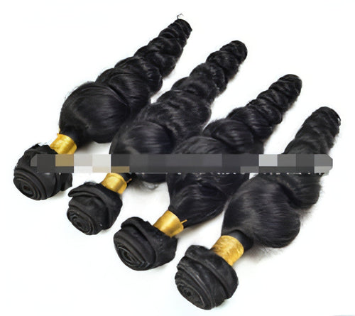 VelvetGlow wave real hair wig