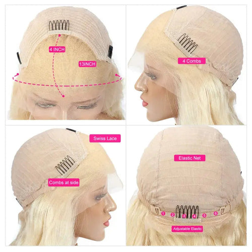 Ciara | Lace Wig – Blonde Loose Wave Lace Front Wig