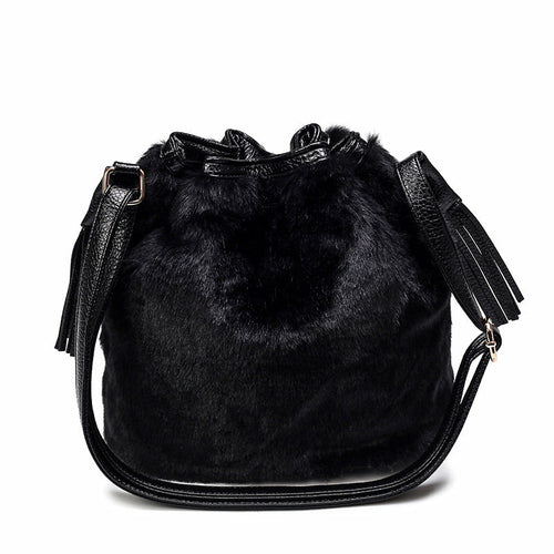 Fashion Plush Handbag For Women
