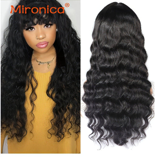 TrueTress Loose Wave Human Hair-Wig