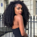 Perruque Lace Front HD 13x6 à boucles crépues (Kinky Curly) | Cheveux humains de qualité supérieure.
