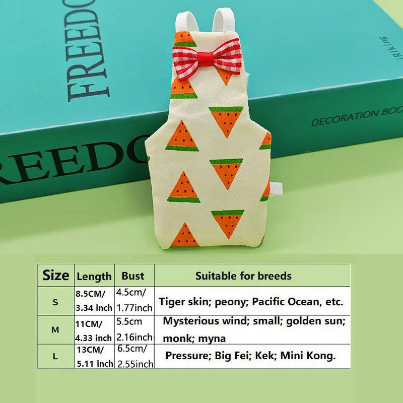 Pigeon Diaper Diapers for Birds Cloth Parrot Clothes NXLYP02