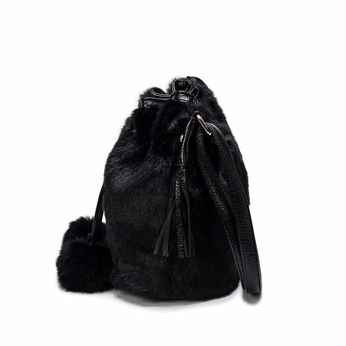 Fashion Plush Handbag For Women