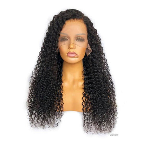 Perruque Lace Front HD 13x6 à boucles crépues (Kinky Curly) | Cheveux humains de qualité supérieure.