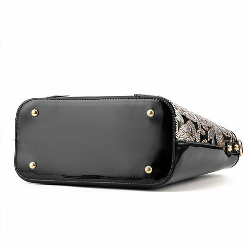 High Quality Embroidered PU Leather Handbag For Women