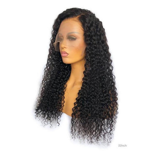 Perruque Lace Front HD 13x6 à boucles crépues (Kinky Curly) | Cheveux humains de qualité supérieure.