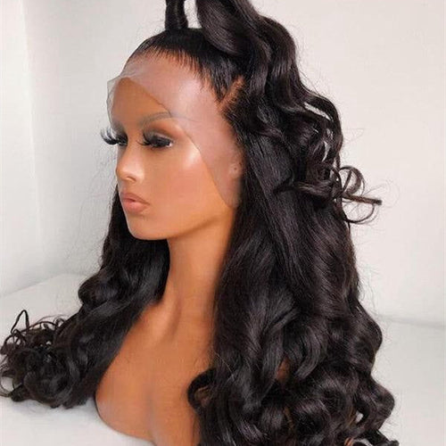 Perruque Lace Closure 4x4 à ondulations souples et luxueuses (Loose Wave) | Cheveux humains de qualité supérieure.