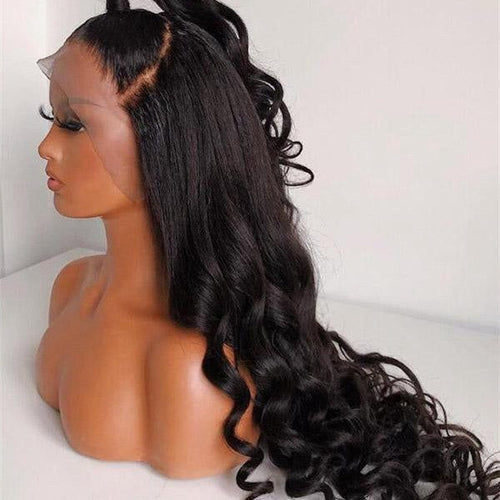 Perruque Lace Closure 4x4 à ondulations souples et luxueuses (Loose Wave) | Cheveux humains de qualité supérieure
