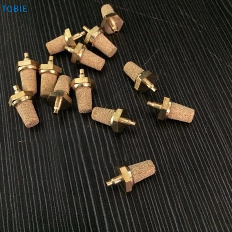 【T】5Pcs Filter Pure Copper Filter Tip Universal Copper Fog Machine Oil Filter For Stage Effects Misting Nozzle Replacement Parts
