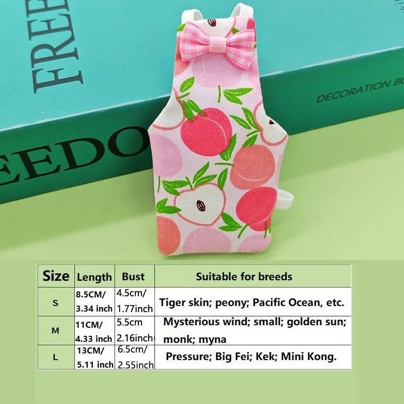 Pigeon Diaper Diapers for Birds Cloth Parrot Clothes NXLYP02