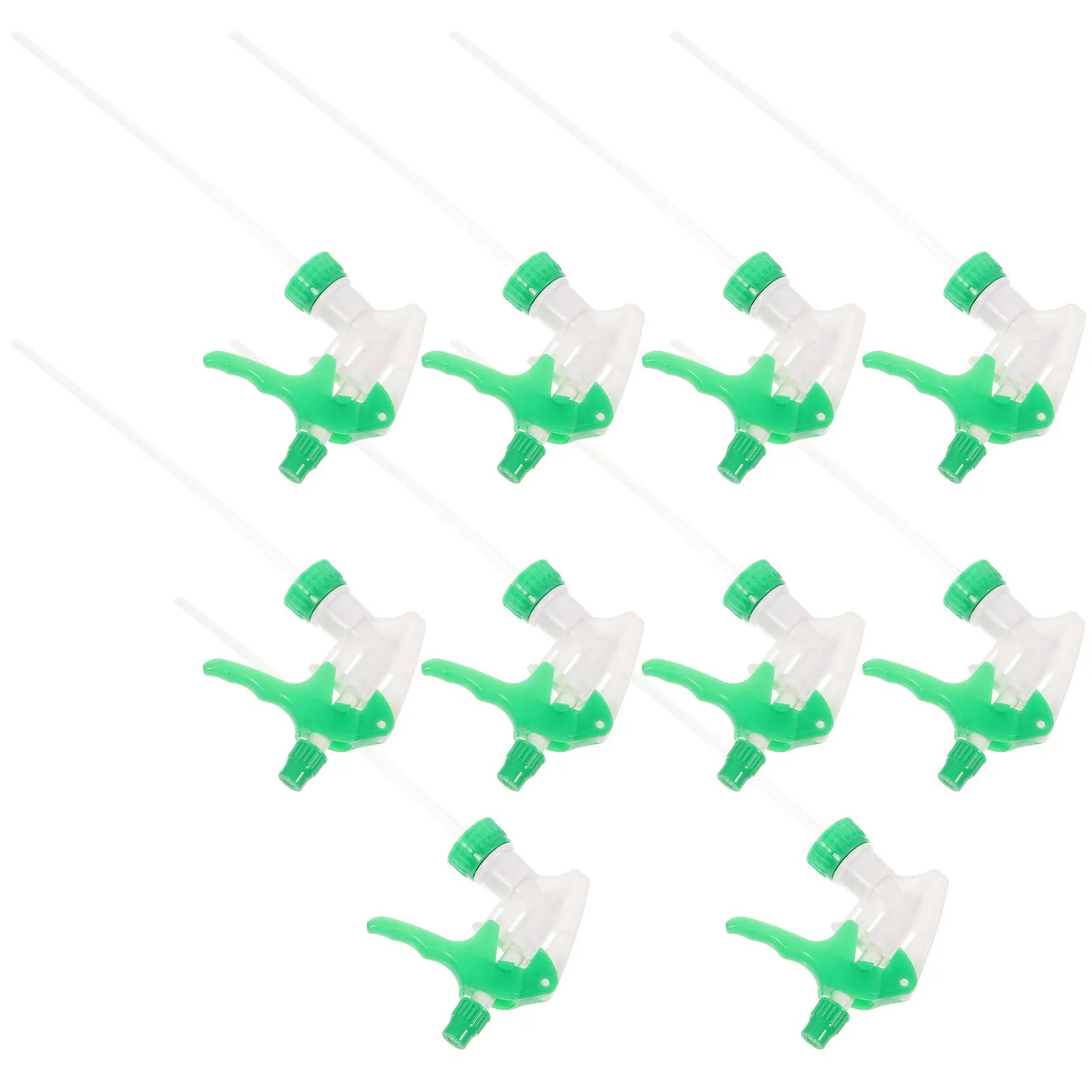 10 pcs Hand Button Nozzle Replacement Fine Mist Spray Head For Watering Plants Cleaning Plastic Nozzles Gardening Tool