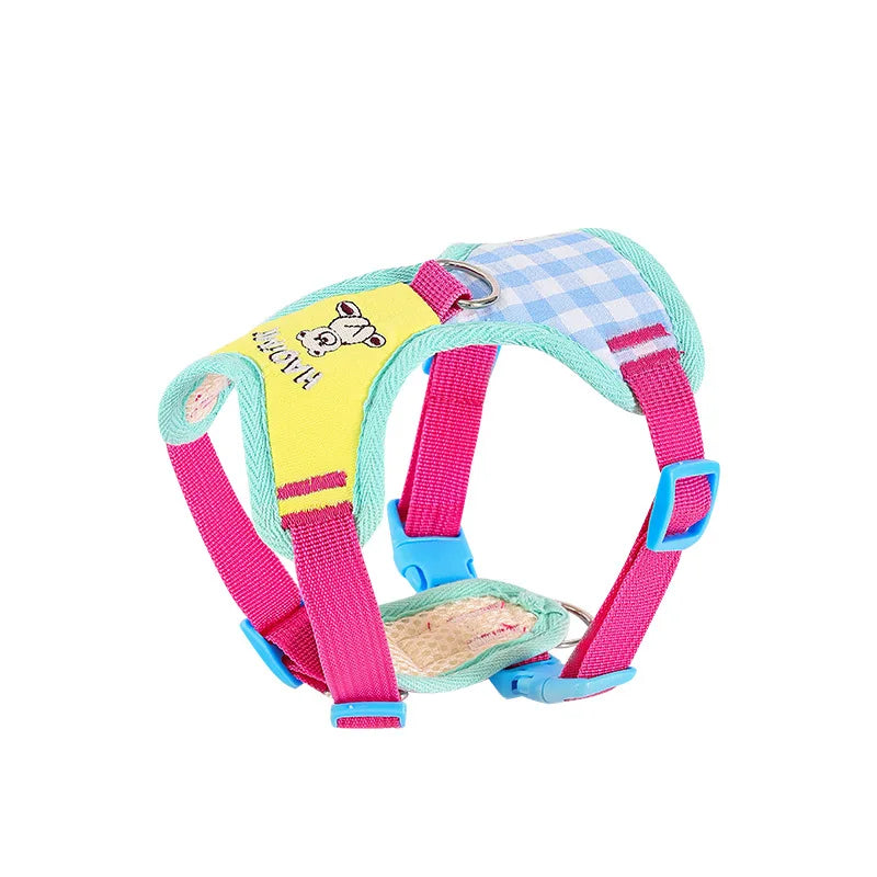 New product dog leash vest type dog walking rope I-shaped chest strap out dog chain cat collar dog harness and leash set