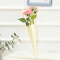 10pcs Romantic Heart Single Flower Box DIY Portable Bouquet Packaging Box Paper Rose Wrapping Gift Box Wedding Birthday Party