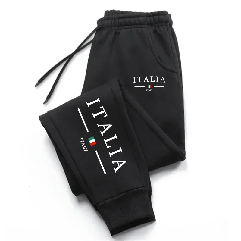 Offres spéciales pantalons de survêtement pour hommes impression pantalons décontractés en plein air salle de sport Fitness sp