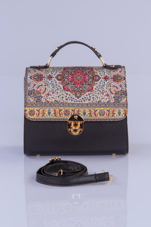 Handmade Oriental Pattern Multicolor Handbag