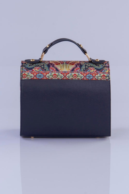 Handmade Oriental Pattern Multicolor Handbag