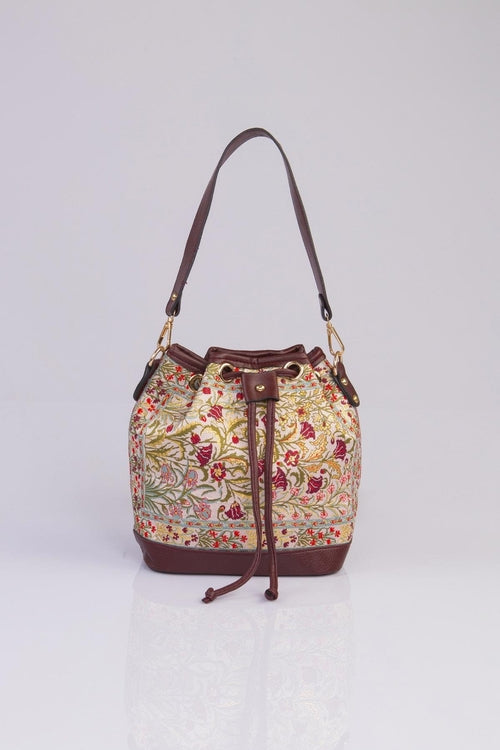 Handmade Oriental Multicolor Handbag/Backpack