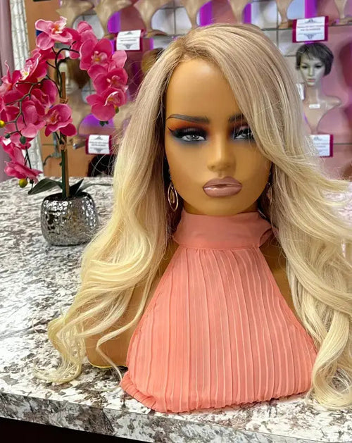 Ashley | Premium Blonde Wig - Luxurious Blonde Human Hair Wigs