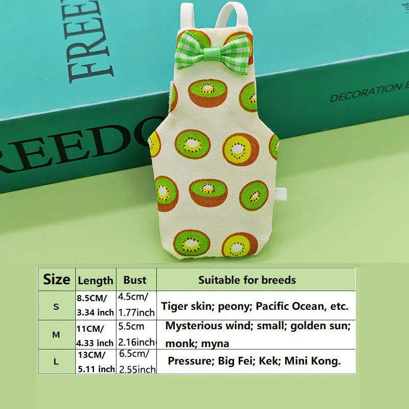 Pigeon Diaper Diapers for Birds Cloth Parrot Clothes NXLYP02