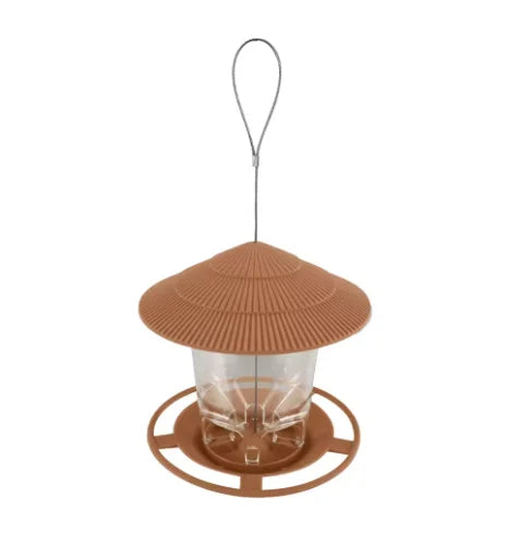 Bird Feeder Automatic Foot Feeding Tool Outdoor Bird Feeder Hanging Nut Feeding Multiple Hole Dispenser Holder Food Container