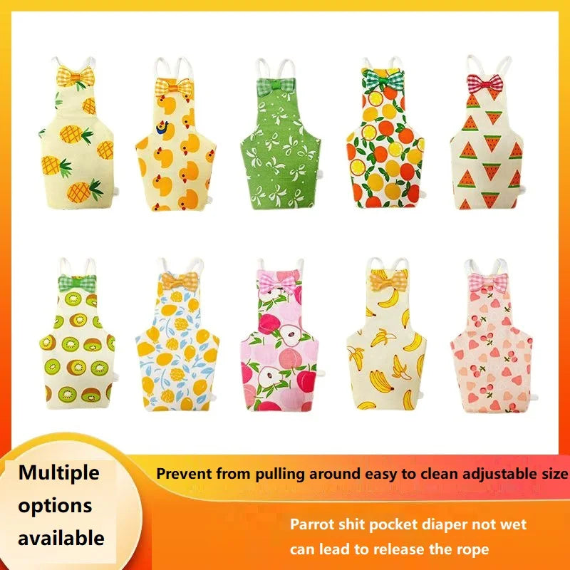Pigeon Diaper Diapers for Birds Cloth Parrot Clothes NXLYP02